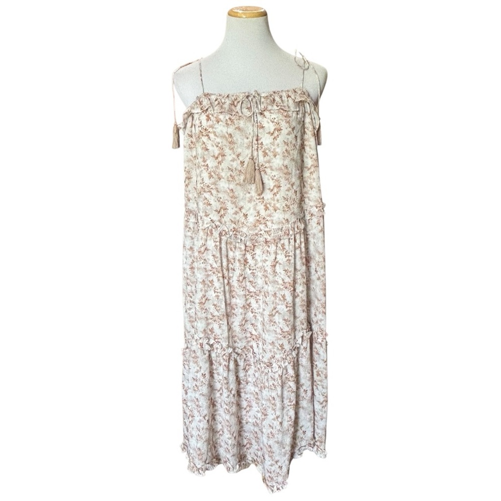 Storia Tiered Floral Sundress Small S M